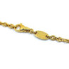 COLLIER CHAUMET OR JAUNE 18K ET DIAMANTS 28.60G