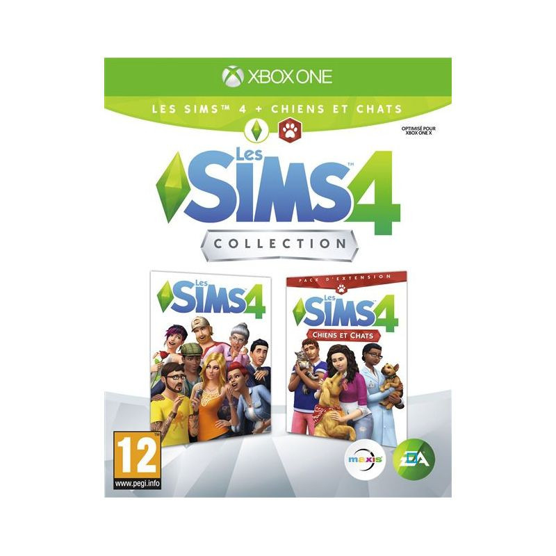 LES SIMS 4 + LES SIMS 4 CHIENS ET CHATS COLLECTION XBOX ONE