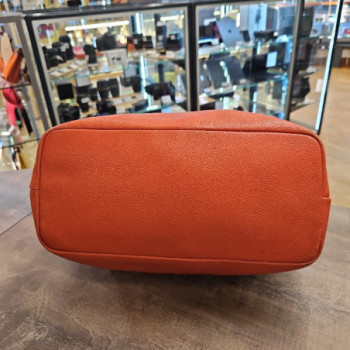 SAC LONGCHAMP CUIR ORANGE