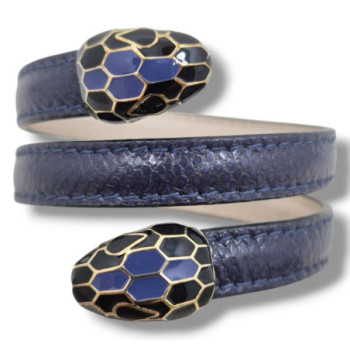 BRACELET CUIR SERPENTI BVLGARI