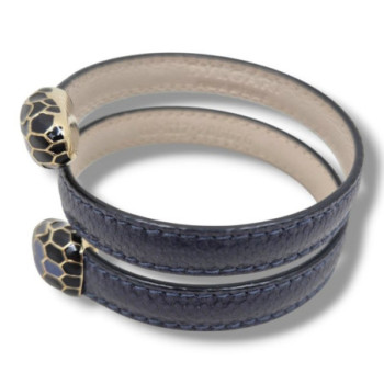 BRACELET CUIR SERPENTI BVLGARI