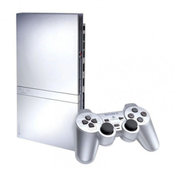 CONSOLE SONY PS2 SLIM SILVER