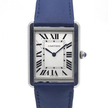 CARTIER TANK SOLO LARGE 3169 ROMAN DIAL 27X35MM QUARTZ