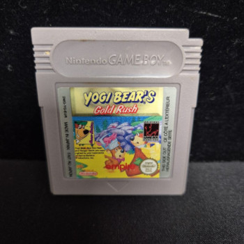 YOGI BEARS: GOLD RUSH - GAME BOY