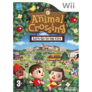 ANIMAL CROSSING LETS GO TO THE CITY - WII