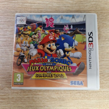 MARIO ET SONIC AU JEUX OLYMPIQUES LONDRE 2012 - 3DS