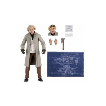 FIGURINE DOC BROWN RETOUR DANS LE FUTUR