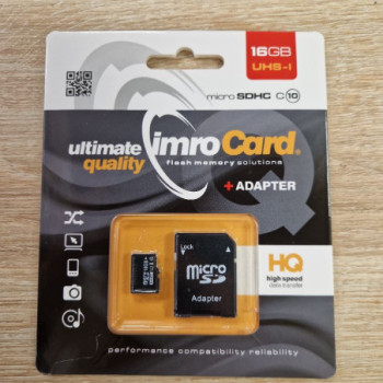 CARTE MEMOIRE MICRO SD 16GB