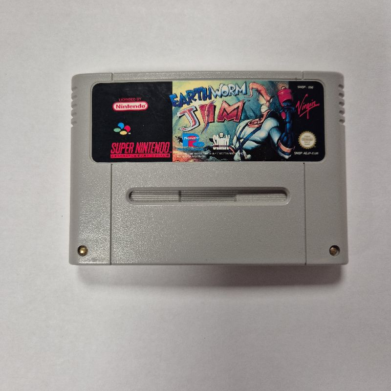 EARTHWORM JIM SNES SANS BOITE