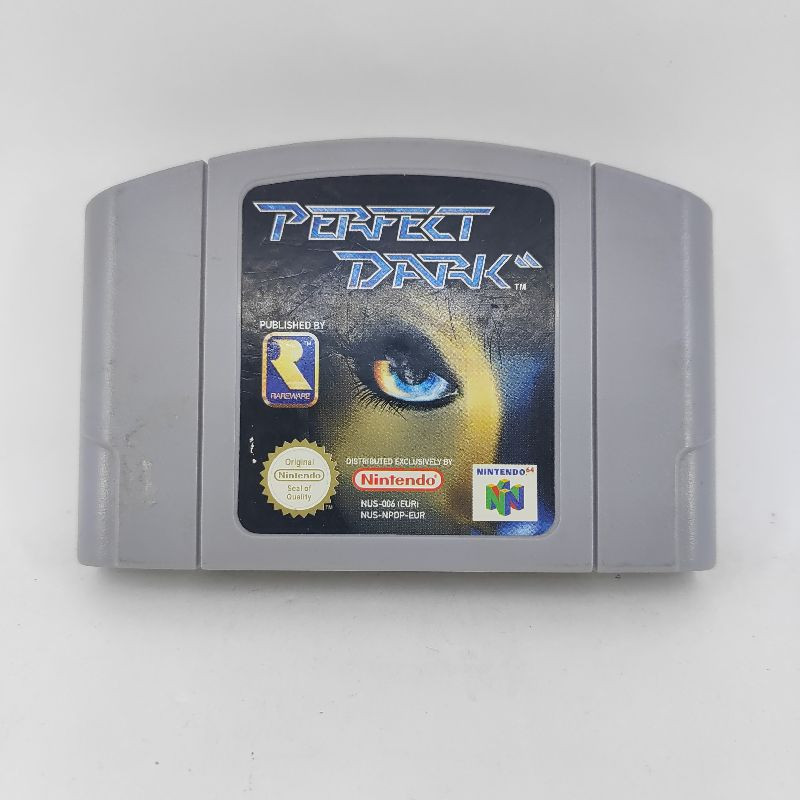 PERFECT DARK - NINTENDO 64 (CARTOUCHE SEULE) PERFECT DARK - NINTENDO 64 (CARTOUCHE SEULE)
