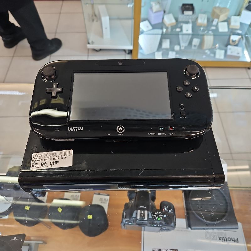 CONSOLE WII U NOIR 32GB