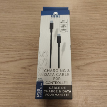 CABLE MANETTE PS5 CHARGE RAPIDE TYPE C 3M 150000S