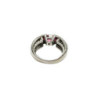 BAGUE OR 18K SAPHIR 2.9 CT DTS 2 CT  T54 9.09 GRS