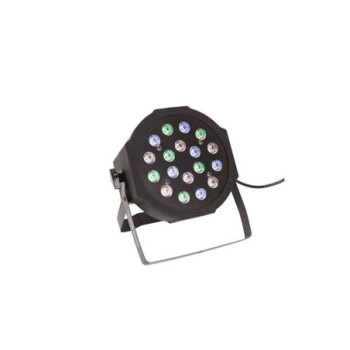 POWER LIGHTING PAR SLIM 18X3W RGB - PAR SLIM 18 LEDS DE 3W RGB