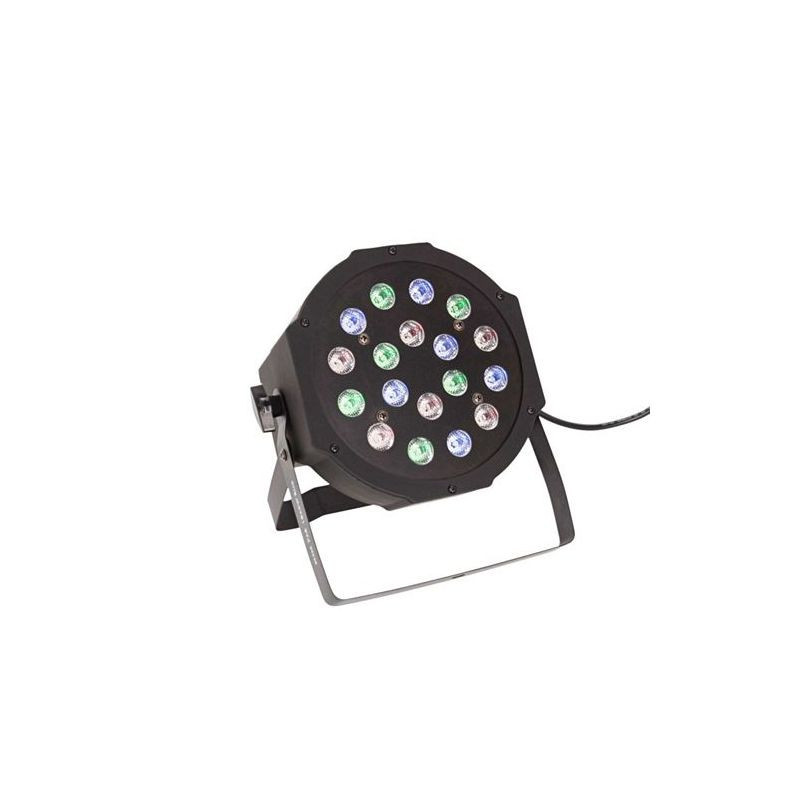 POWER LIGHTING PAR SLIM 18X3W RGB - PAR SLIM 18 LEDS DE 3W RGB