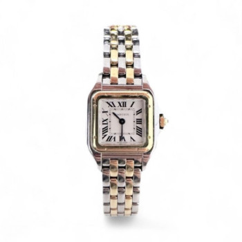 MONTRE CARTIER PANTHERE 23MM W2PN00006 OR ACIER QUARTZ