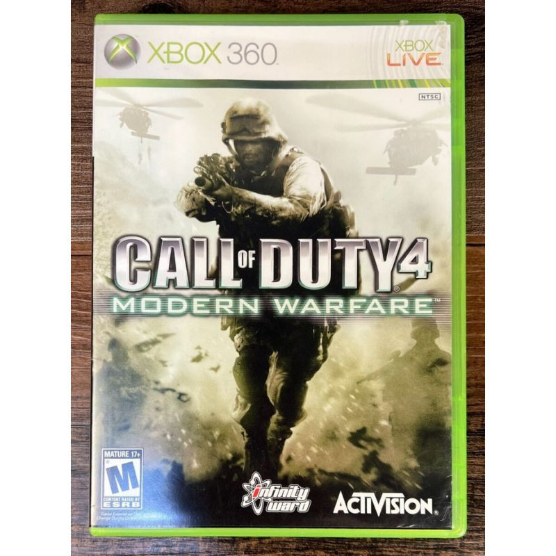 CALL OF DUTY 4 MODERN WARFARE - XBOX 360