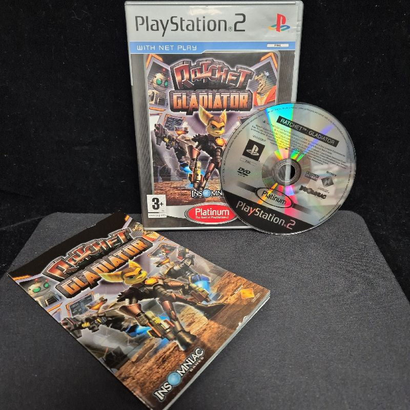 RATCHET GLADIATOR PLATINUM - PS2 COMPLET