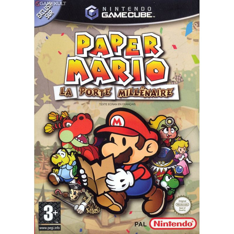 PAPER MARIO LA PORTE MILLENAIRE - GAMECUBE