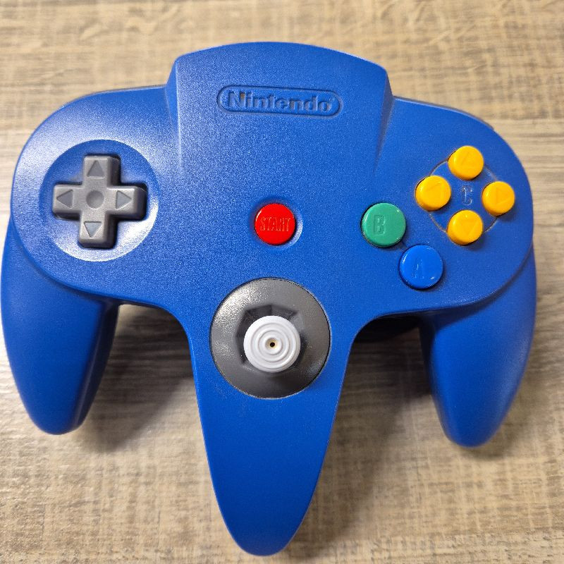 MANETTE N64 BLEU