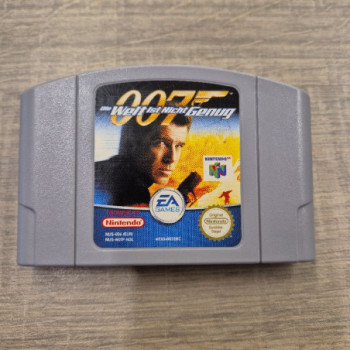 007 LE MONDE NE SUFFIT PAS - NINTENDO 64