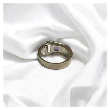 BAGUE PIAGET MISS PROTOCOLE DMT ET AMETHYSTE 1034 GRS T55