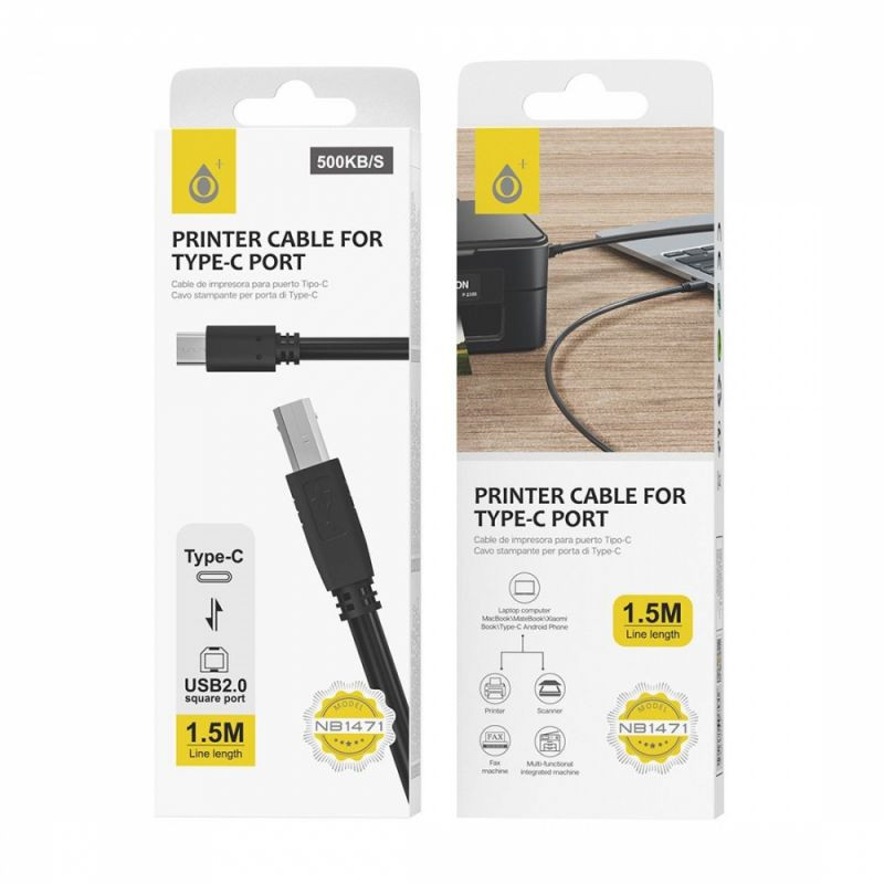 CABLE TYPE C VERS USB B 1.5M - NB1471