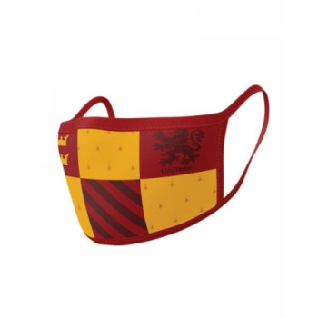 HARRY POTTER GRYFFINDOR FACE MASK   2 PACK