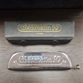 HARMONICA HOHNER CHROMETTA 10 253C