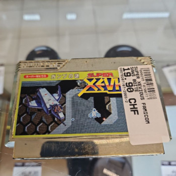 SUPER XEVIOUS FAMICOM SANS BOITE