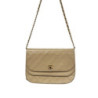 SAC A MAIN CHANEL FLAP BAG BEIGE 1986-1988