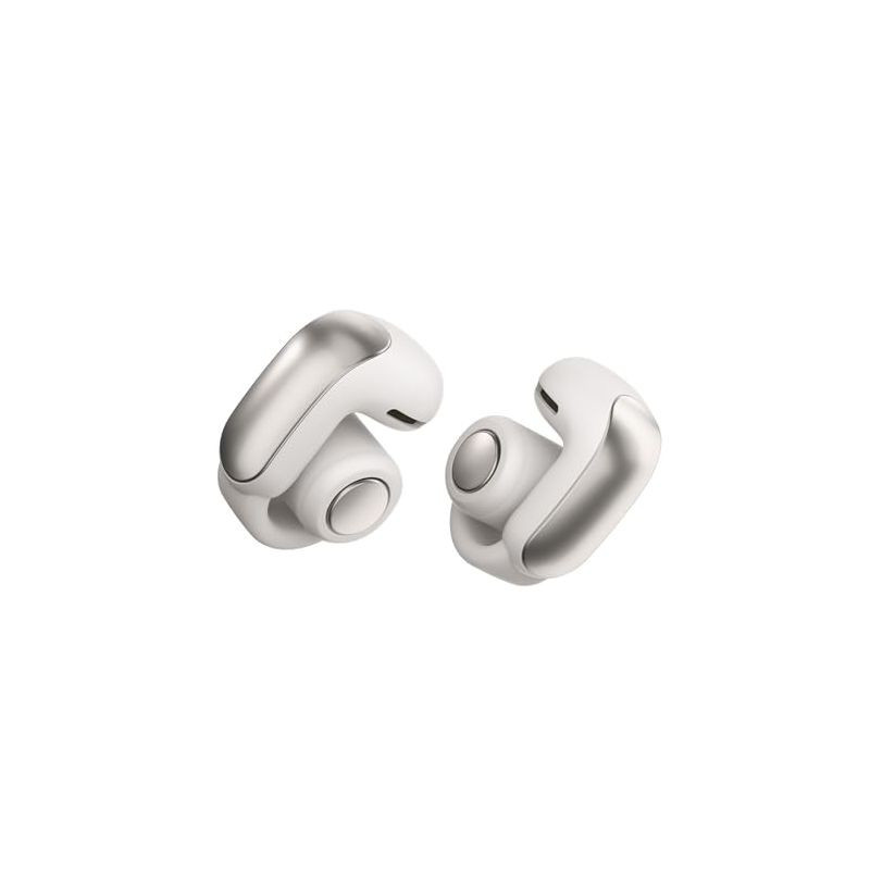 BOSE ULTRA OPEN EAR HEADPHONES  BLUETOOTH WIRELESS EARBUDS WITH CHARGING CASE  WHITE SMOKE
