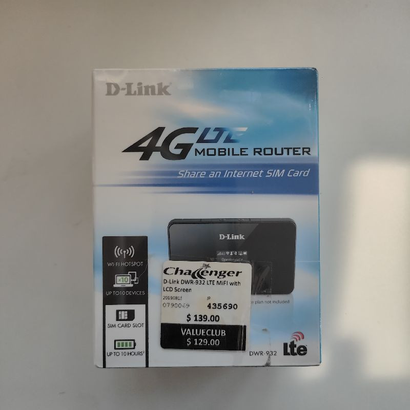 ROUTEUR WIFI 4G D-LINK ROUTEUR WIFI 4G D-LINK