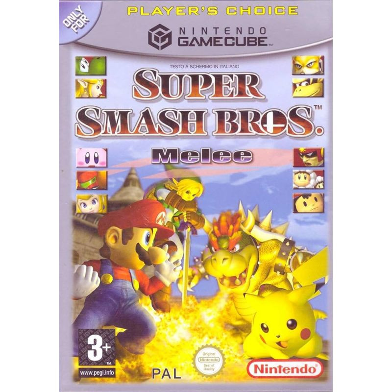 SUPER SMASH BROS MELEE - GAMECUBE