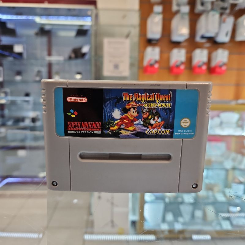 THE MAGICAL QUEST STARRING MICKEY MOUSE - SUPER NINTENDO SNES USED