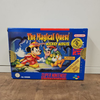 THE MAGICAL QUEST STARRING MICKEY MOUSE - SUPER NINTENDO SNES USED