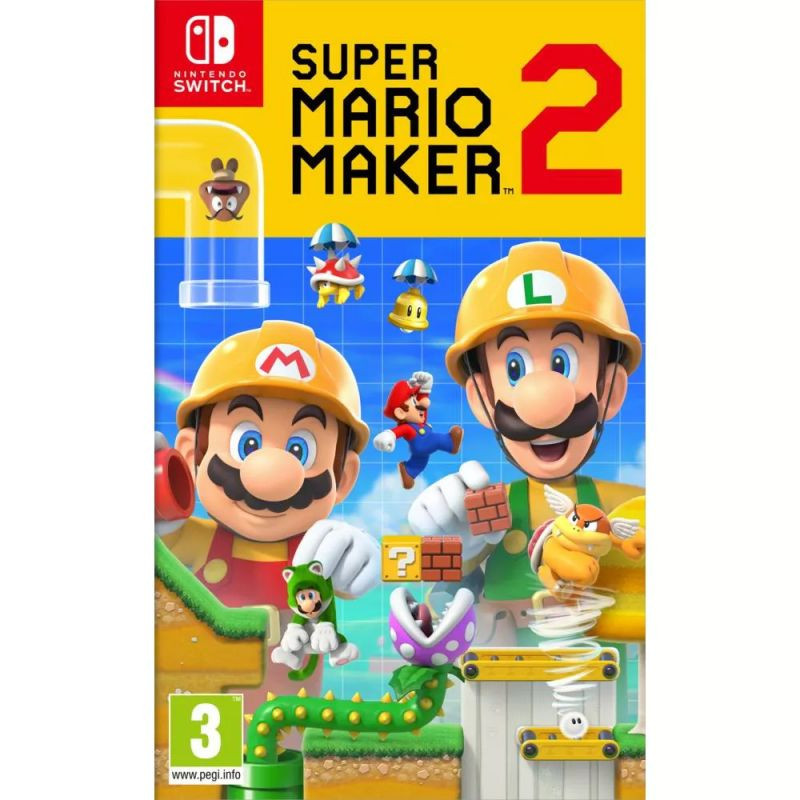 SUPER MARIO MAKER 2 - SWITCH (SANS BOITE)