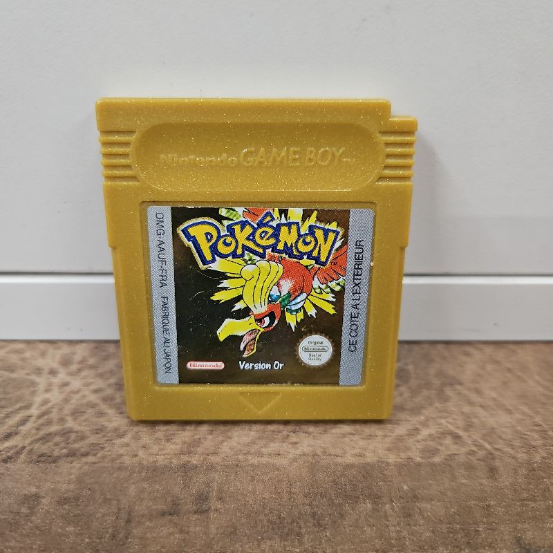 POKEMON VERSION GOLD - GB SANS BOITE POKEMON VERSION GOLD - GB SANS BOITE