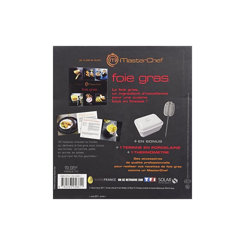MASTERCHEF COFFRET FOIE GRAS JE CUISINE AVEC MASTERCHEF MASTERCHEF COFFRET FOIE GRAS JE CUISINE AVEC MASTERCHEF