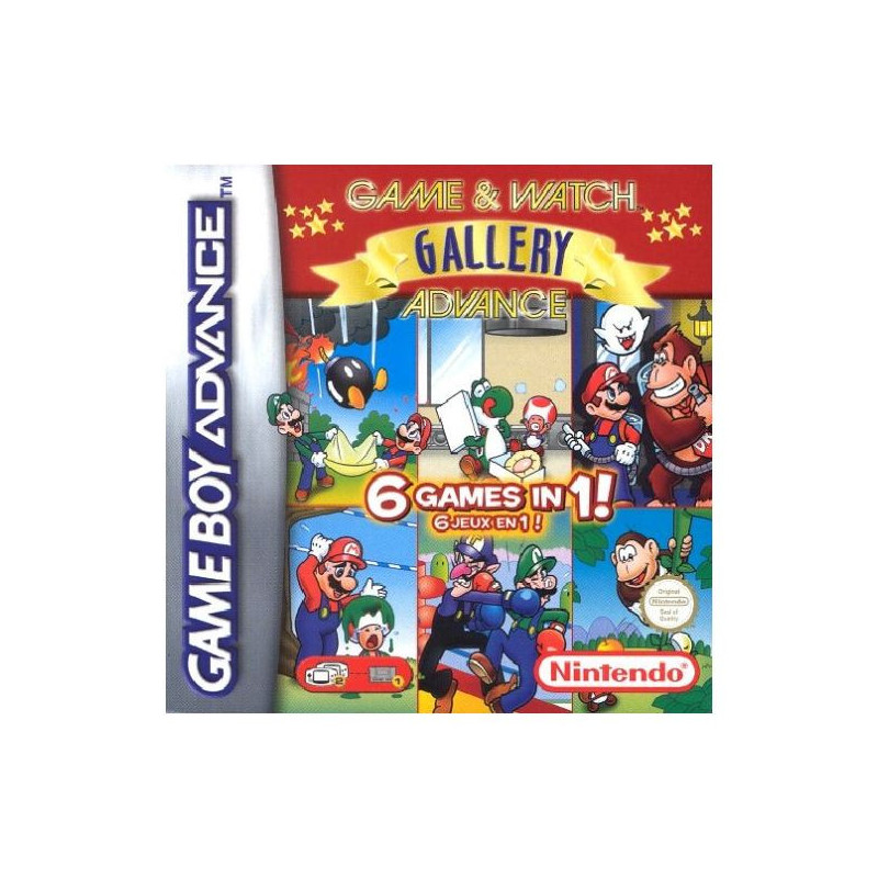 GAME & WATCH GALLERY ADVANCE (GBA) SAMS BOITE