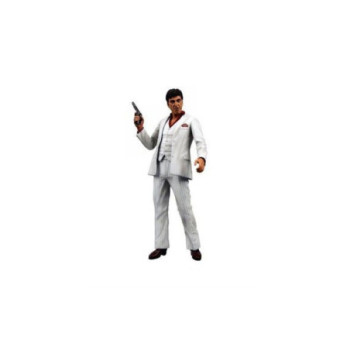 SCARFACE TONY MONTANA WHITE SUIT 7  ACTION FIGURE