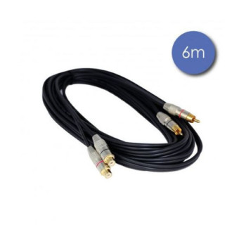 CABLE RALLONGE RCA MALE / RCA FEMELLE 6M POWER CAB2120