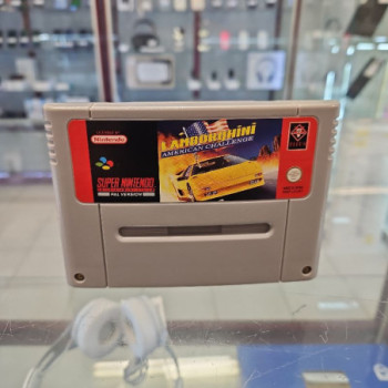 LAMBORGHINI AMERICAN CHALLENGE SNES SANS BOITE