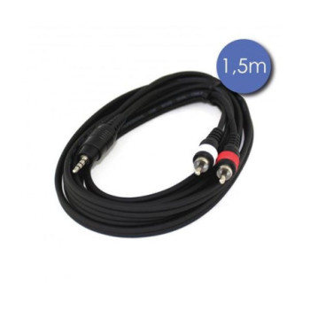 CABLE RCA / MINI JACK 1,5M POWER CAB2062