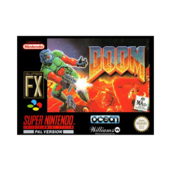 DOOM - SUPER NINTENDO - BOITE SANS NOTICE