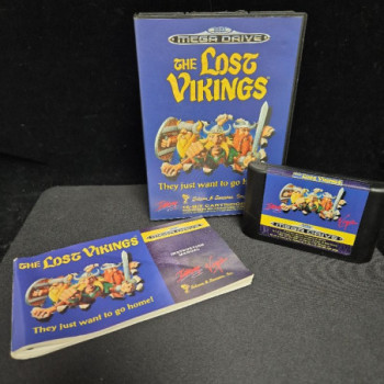 THE LOST VIKINGS MEGADRIVE COMPLET