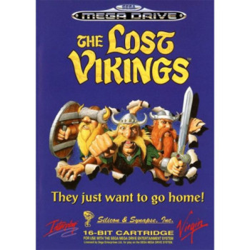 THE LOST VIKINGS MEGADRIVE COMPLET