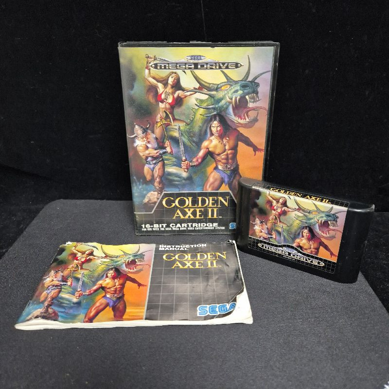 GOLDEN AXE II MEGADRIVE COMPLET