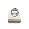 BAGUE GUCCI ENTRELACE ARGENT 925