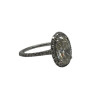 BAGUE DIAMANT 18K  2.01 OVAL CARATS COLOR J SI 2 AVEC CERTIFICAT